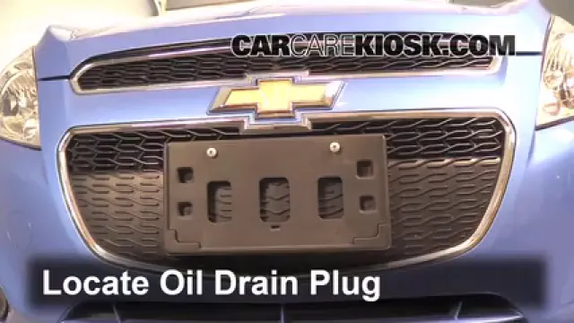 2014 Chevrolet Spark LT 1.2L 4 Cyl. Oil Change Oil and Oil Filter
